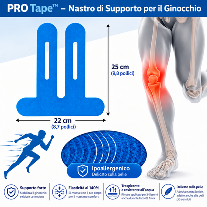 PRO Tape™ Nastro di supporto per il ginocchio
